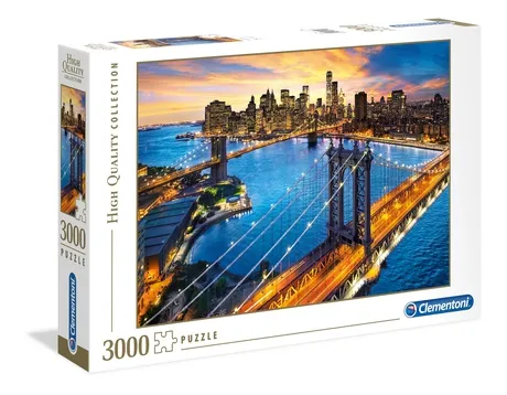 Clementoni New York -palapeli, 3000 palaa